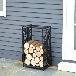 Дровница Outsunny 842-160 (Black) Thumb