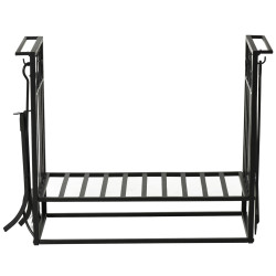 Suport pentru lemne Outsunny 842-163 (Black) Thumb