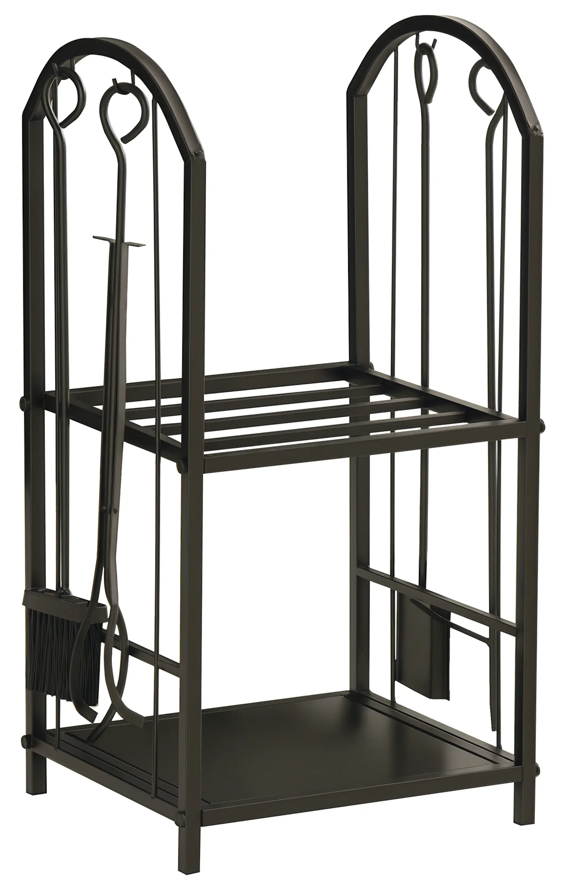 Suport pentru lemne Outsunny 842-206 (Black) - 2