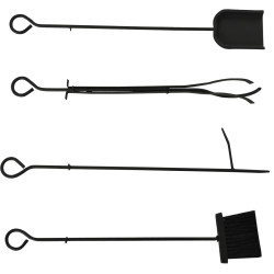 Suport pentru lemne Outsunny 842-207 (Black) Thumb