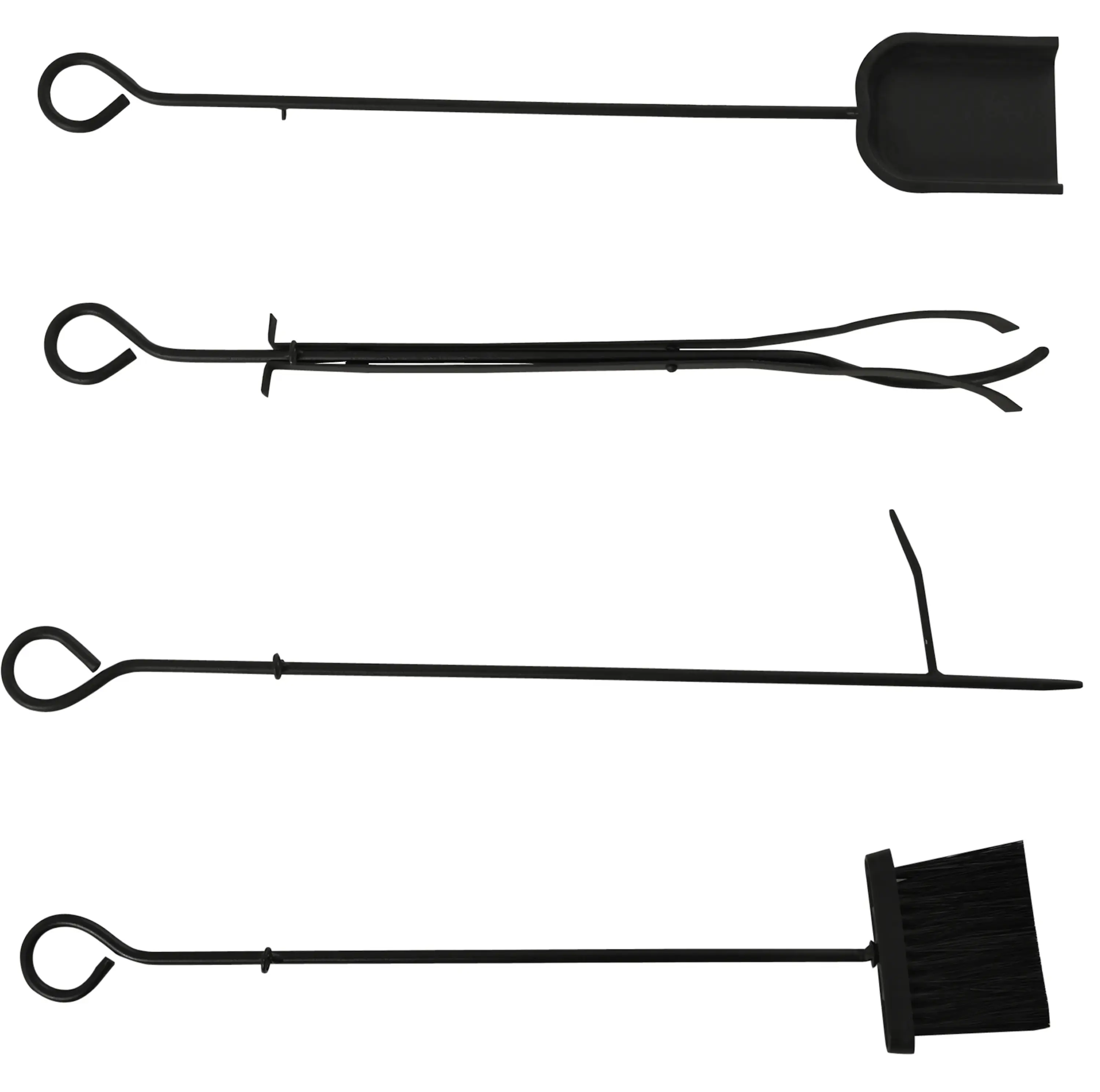 Suport pentru lemne Outsunny 842-207 (Black) - 2