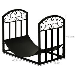 Suport pentru lemne Outsunny 842-208 (Black) Thumb