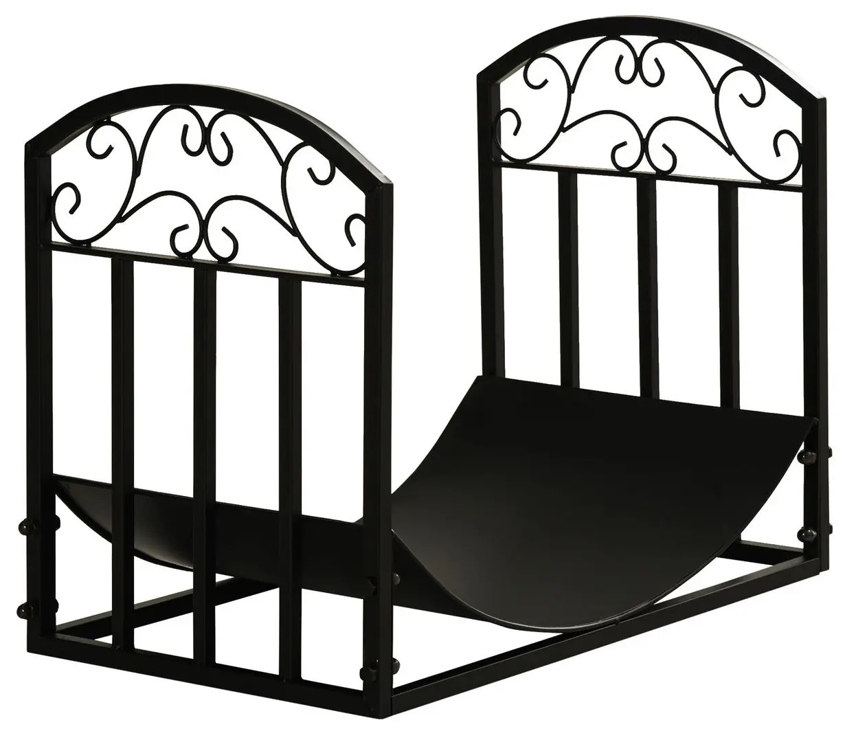 Suport pentru lemne Outsunny 842-208 (Black)