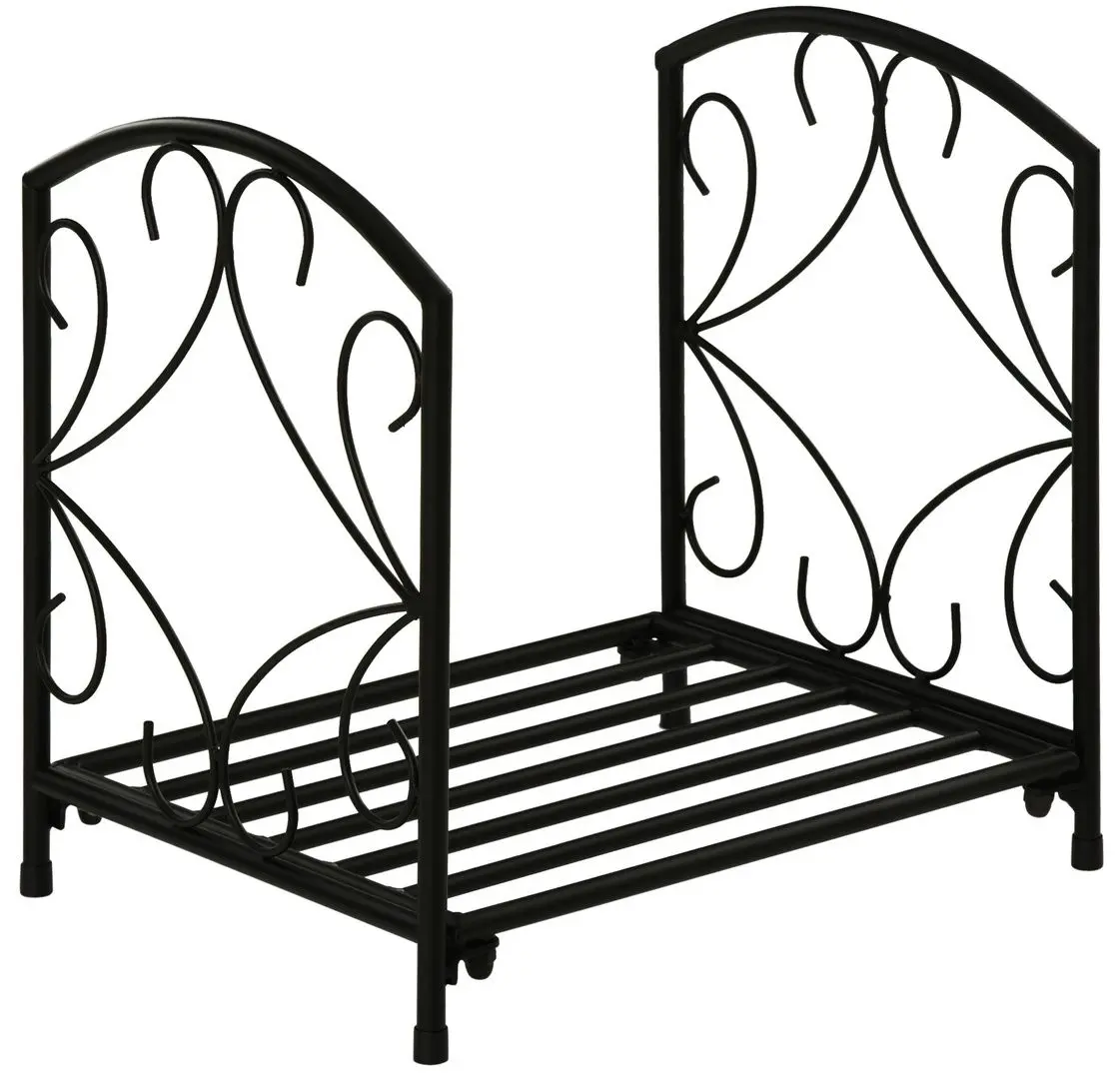 Suport pentru lemne Outsunny 842-210 (Black)