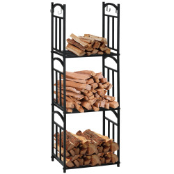 Дровница Outsunny 842-322V00BK (Black)