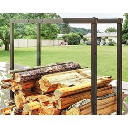 Suport pentru lemne Outsunny 842-351V00BK (Black) Thumb