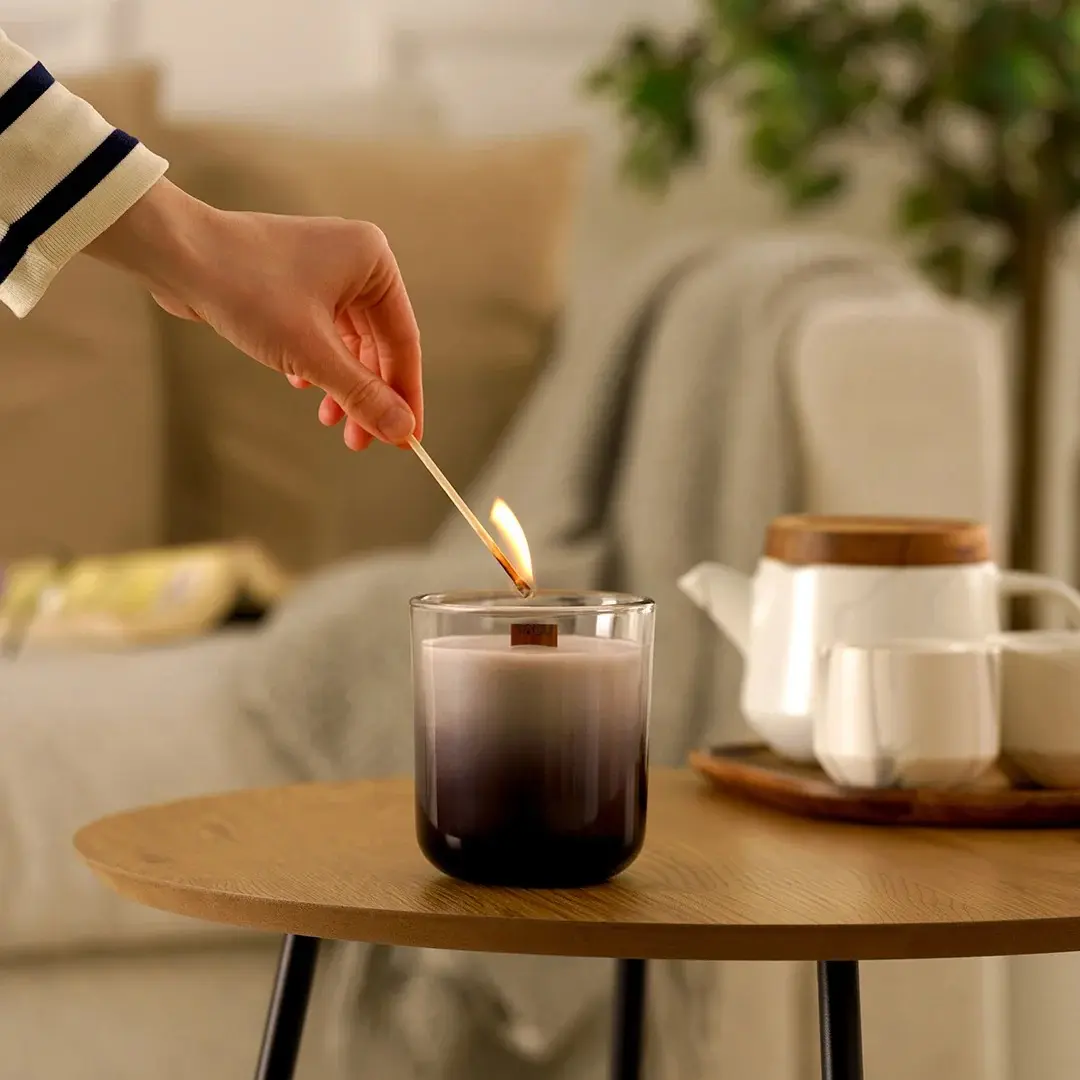 Свеча для камина Tagu Candleplace Single (White) - 6