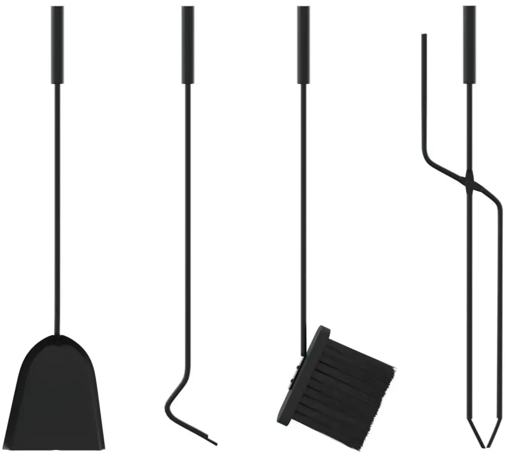 Каминный набор VidaXL 156376 (Black)