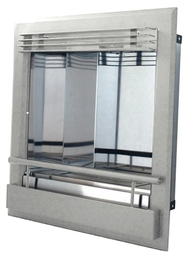 Biosemineu Art Flame Inserto (Silver)