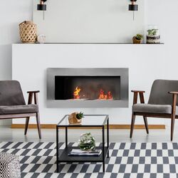 Биокамин Homcom 02-0758 (Inox) Thumb