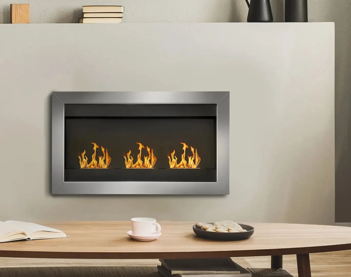 Биокамин Homcom 02-0759 (Silver)