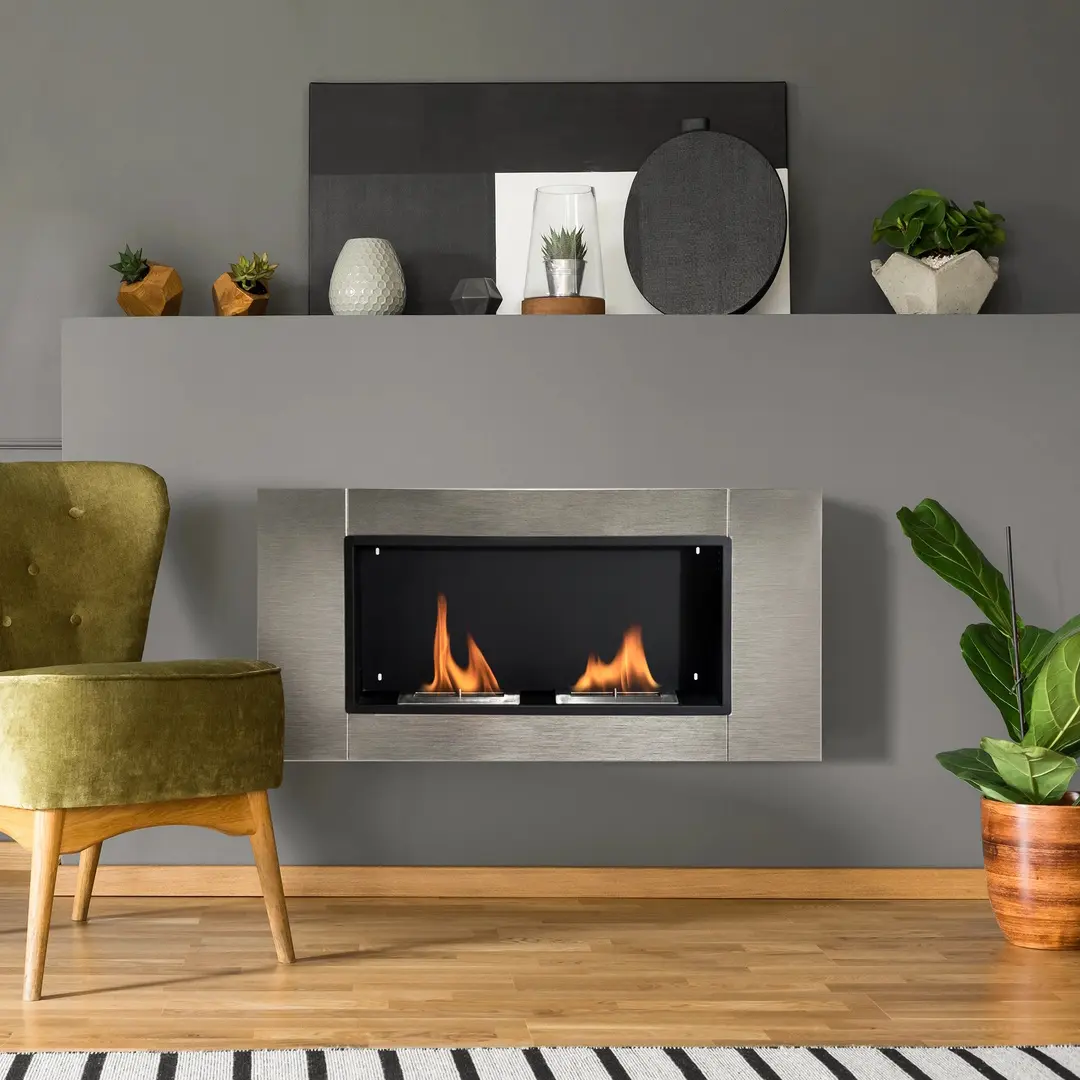 Биокамин Homcom 5417-1122 (Silver)