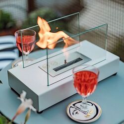 Биокамин Homcom 820-020WT (White) Thumb