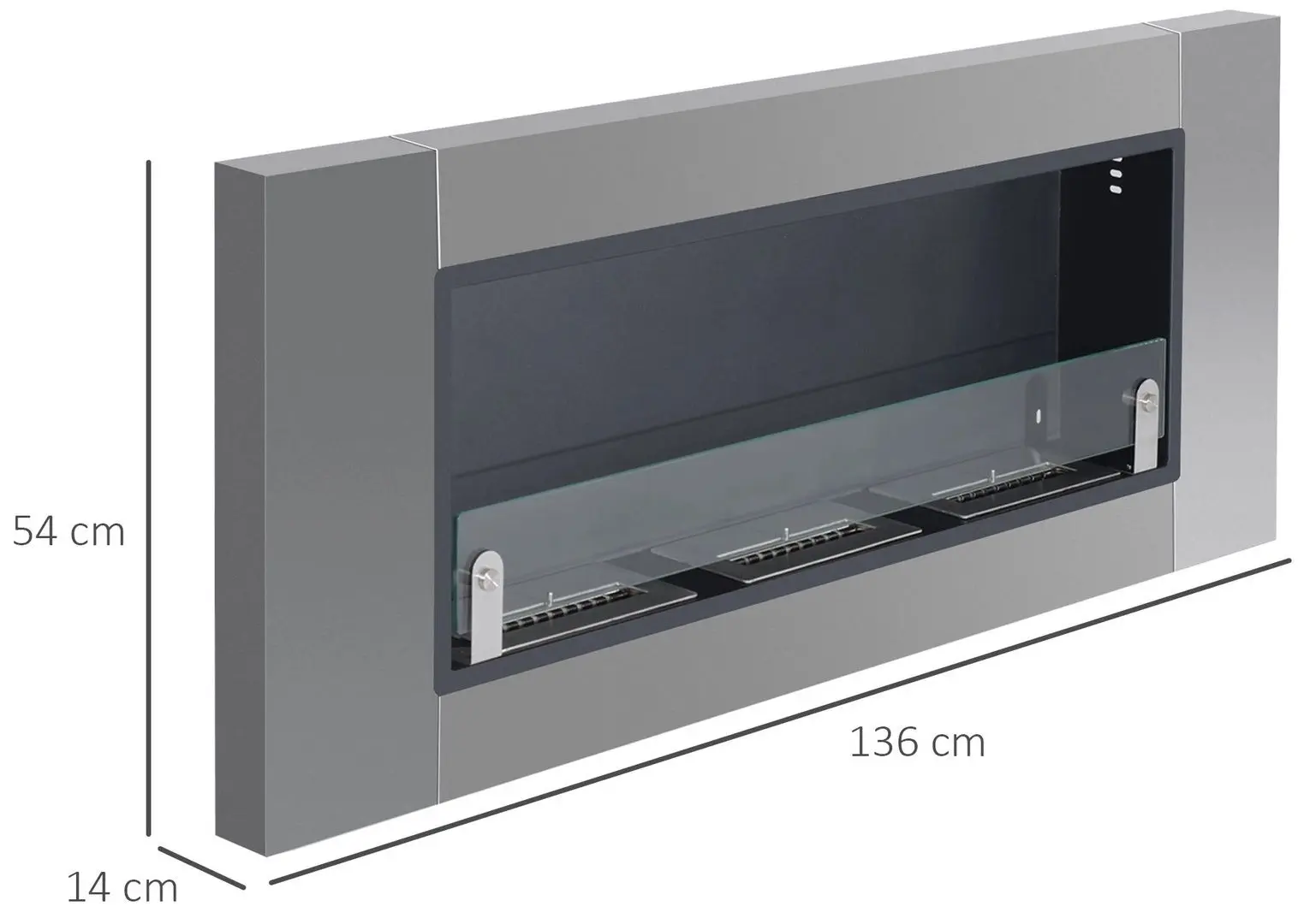 Biosemineu Homcom 820-021 (Silver/Black)