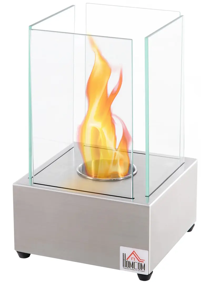 Биокамин Homcom 820-159 (Silver)