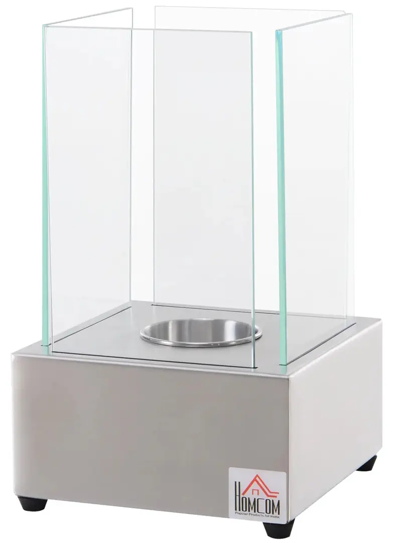 Биокамин Homcom 820-159 (Silver)