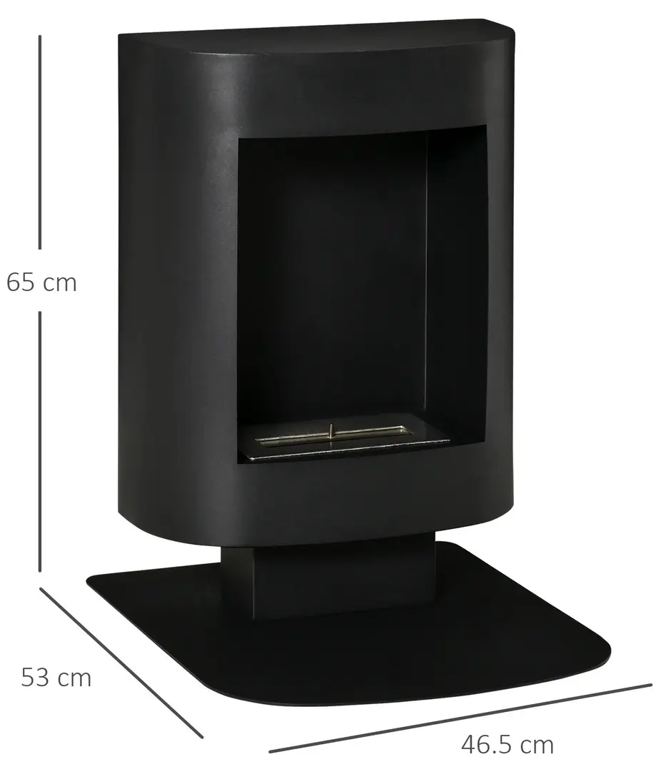 Биокамин Homcom 820-209 (Black)