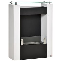 Биокамин Homcom 820-212 (White/Black) Thumb