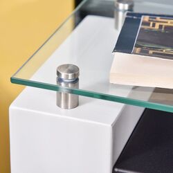 Биокамин Homcom 820-212 (White/Black) Thumb