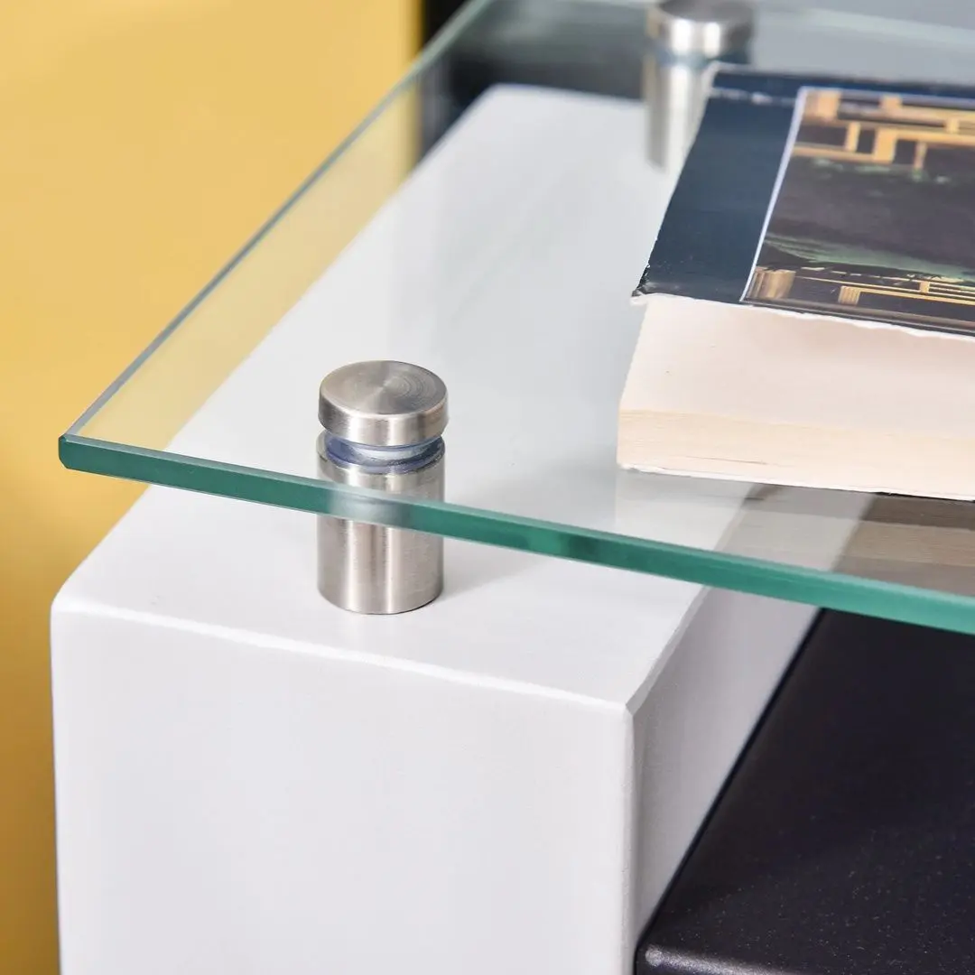 Биокамин Homcom 820-212 (White/Black)