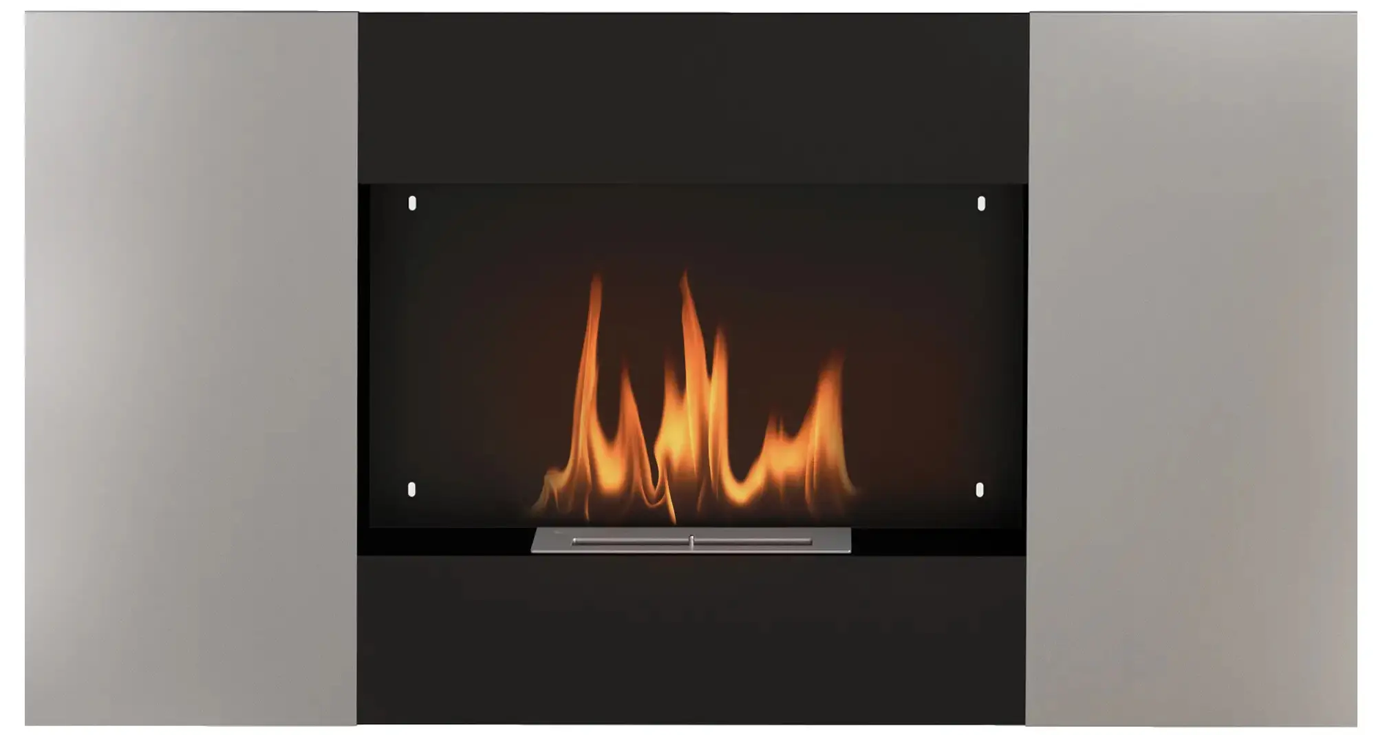 Биокамин Homcom 820-214WT (Silver/Black)