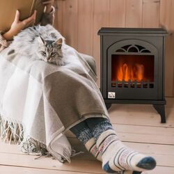 Биокамин Homcom 820-329V00BK (Black) Thumb