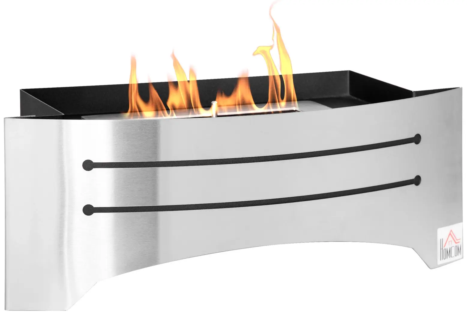 Биокамин Homcom 820-330V00SR (Silver)