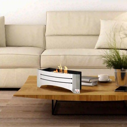 Биокамин Homcom 820-330V00SR (Silver) Thumb