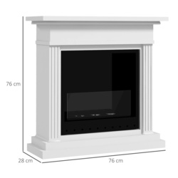 Биокамин Homcom 820-365V00WT (White) Thumb