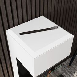 Биокамин Homcom 820-370V00WT (White) Thumb