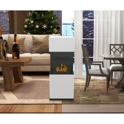 Биокамин Homcom 820-370V00WT (White) Thumb