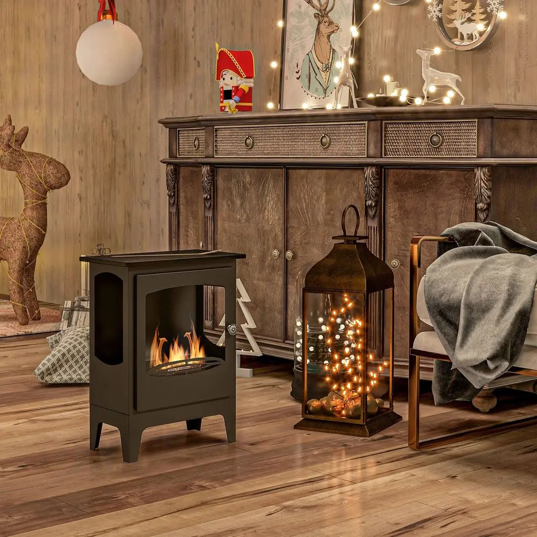 Биокамин Homcom 820-375V00BK (Black)