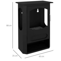 Биокамин Homcom 820-376V00BK (Black) Thumb