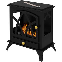 Биокамин Homcom 820-377V00BK (Black)