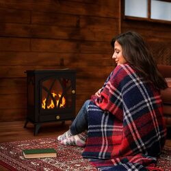 Биокамин Homcom 820-377V00BK (Black) Thumb