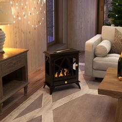 Биокамин Homcom 820-377V00BK (Black) Thumb