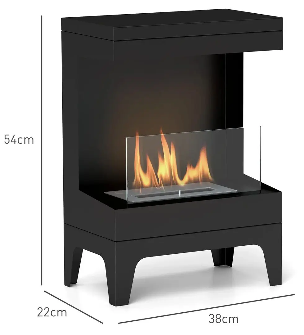 Биокамин Homcom 820-430V00BK (Black)