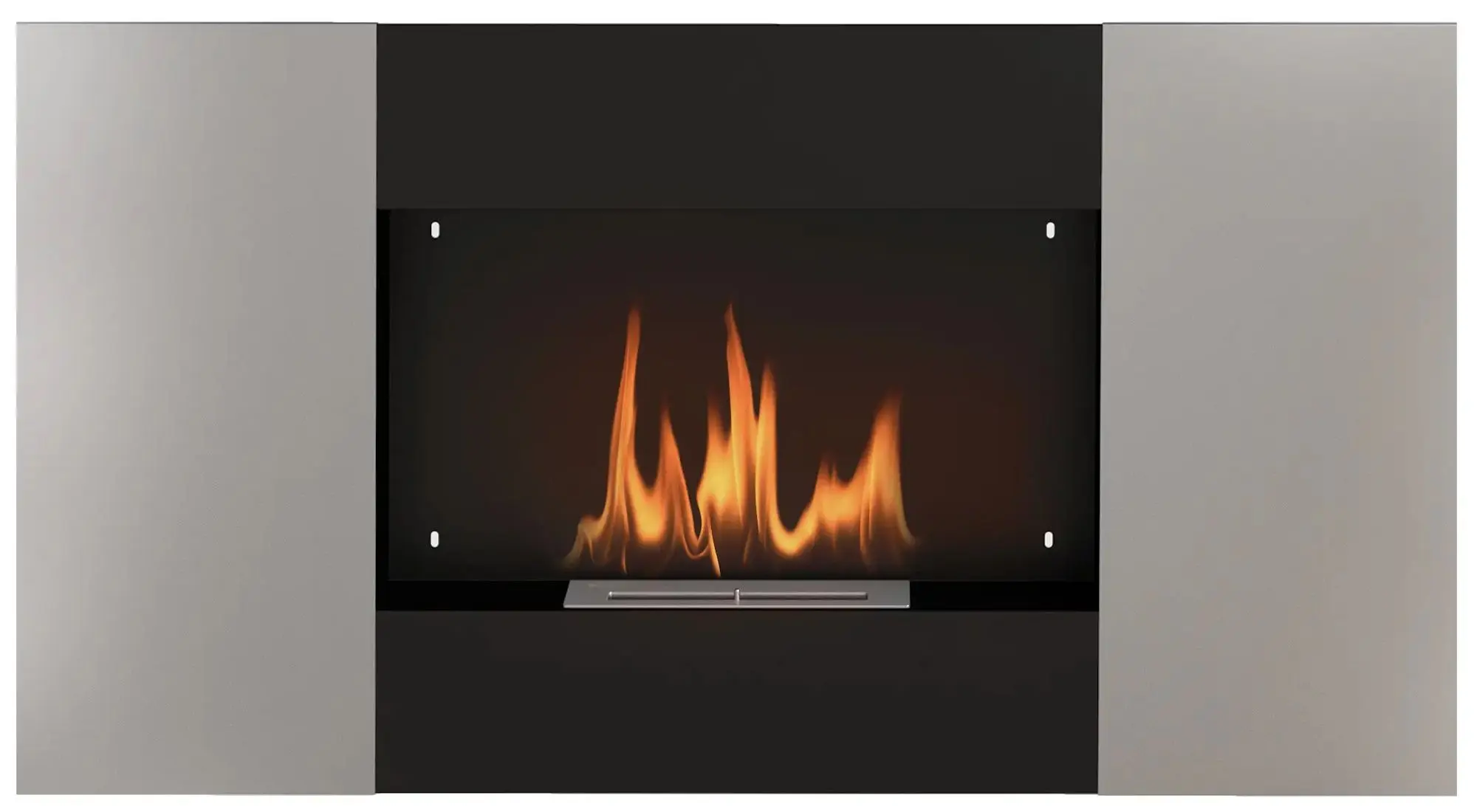 Биокамин Homcom 820-430V00BK (Silver/Black)