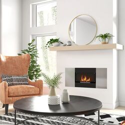 Биокамин Homcom 820-430V00BK (Silver/Black) Thumb