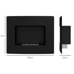 Биокамин Homcom 820-435V00BK (Black) Thumb