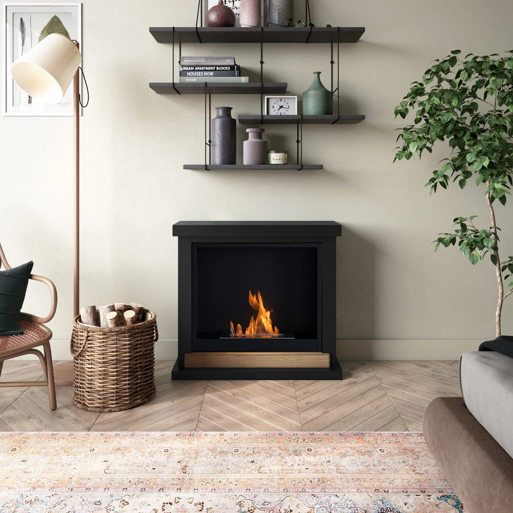 Биокамин Tagu Hagen FreeFlame (Deep Black) - 3
