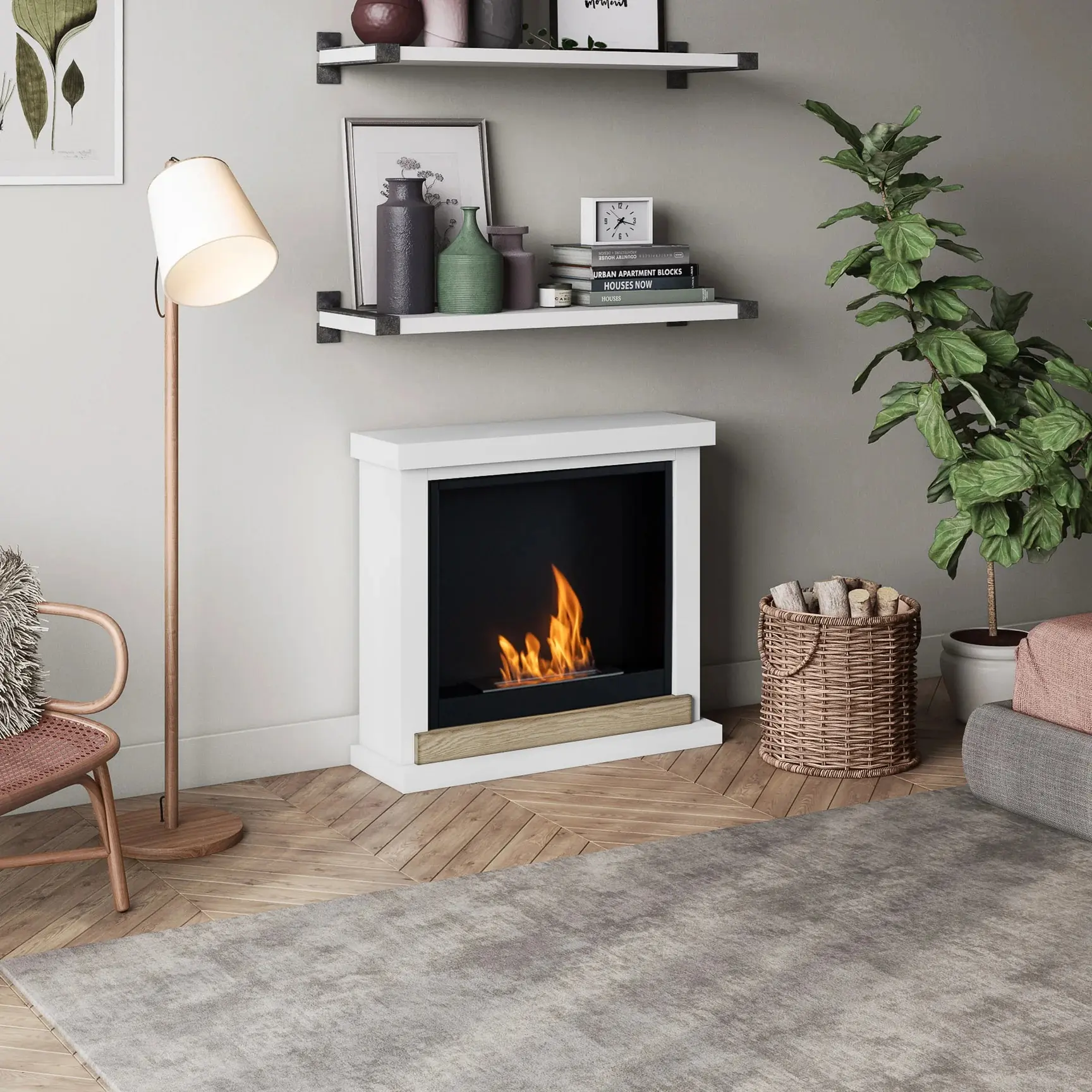 Биокамин Tagu Hagen FreeFlame (Pure White) - 4
