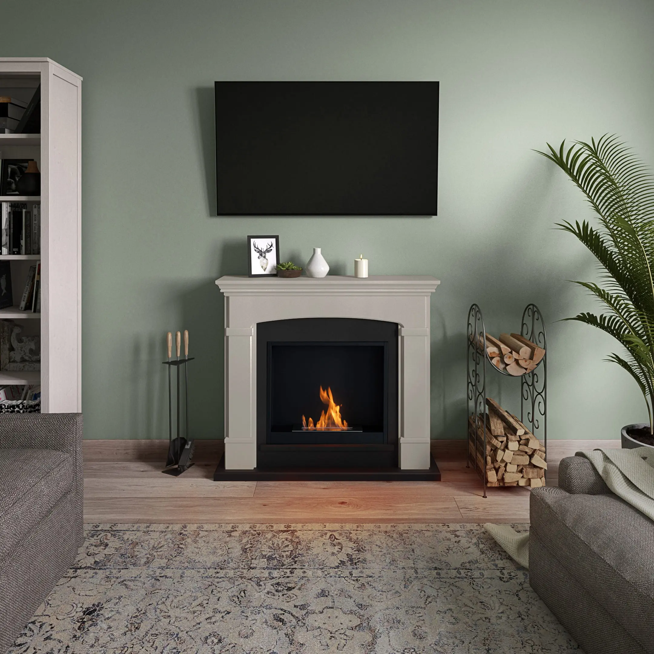 Биокамин Tagu Helmi FreeFlame (Light Beige) - 3