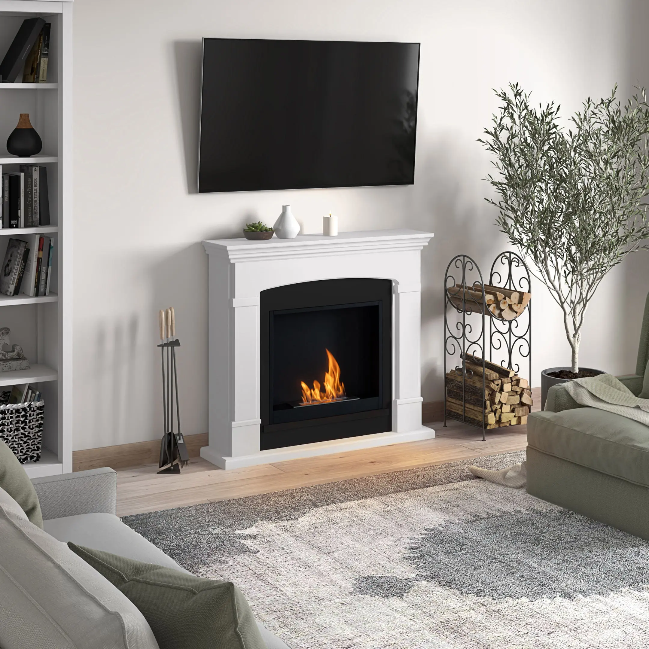 Биокамин Tagu Helmi FreeFlame (Pure White) - 4