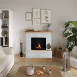 Биокамин Tagu Rolf FreeFlame (Brick White) Thumb