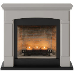 Semineu cu lumânări Tagu Helmi ZenFlame (Light Beige)