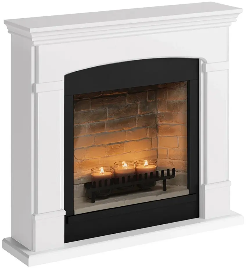 Камин со свечами Tagu Helmi ZenFlame (Pure White) - 2