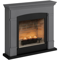 Semineu cu lumânări Tagu Helmi ZenFlame (Solid Grey) Thumb
