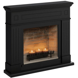 Semineu cu lumânări Tagu Larsen ZenFlame (Deep Black) Thumb