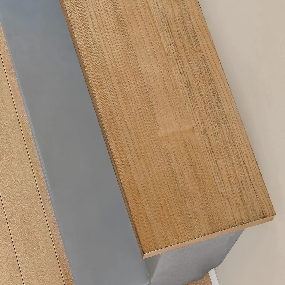 Semineu cu lumânări Tagu Rolf ZenFlame (Concrete Grey) - 8